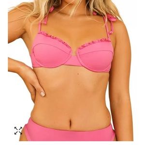 Dippin Daisy’s - Lucia top and Pacifica bottom Bikini Set in Wild Orchid Pink